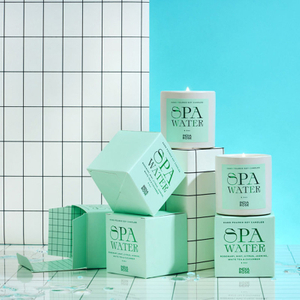 Custom Eco Friendly Small Candle Boxes Spa Candle Packaging