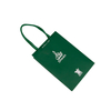 Eco Friendly Green Paper Bag Custom Printed Logo