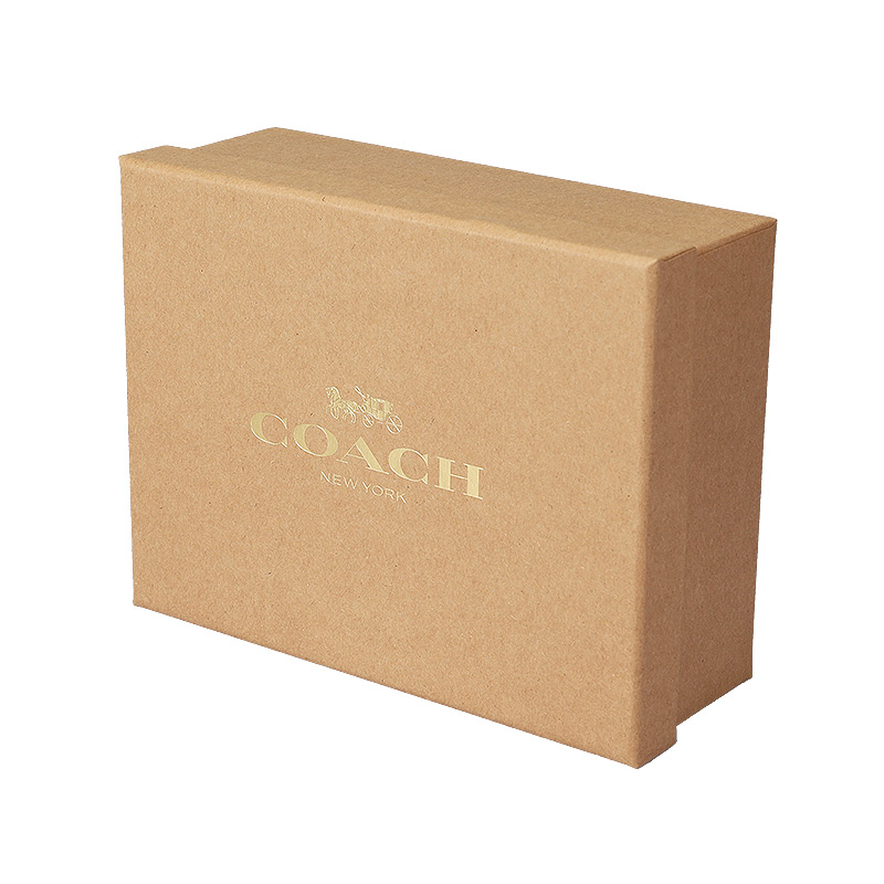 Custom Eco Friendly Perfume Packaging, COACH Gilding Gift Box