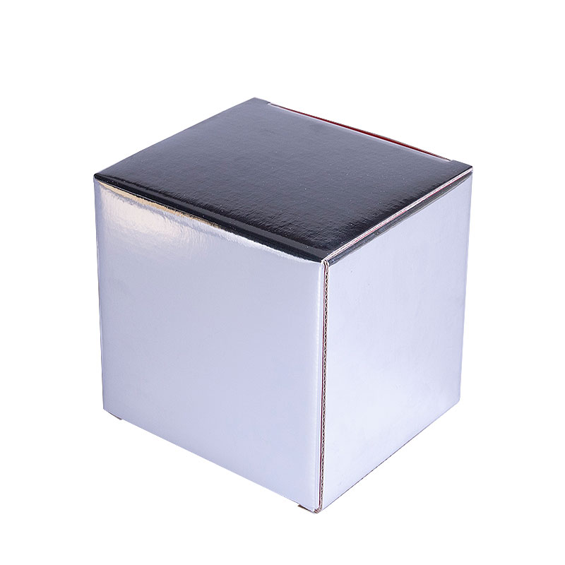 Gold And Silver Laser Skin Care Product Packaging Box