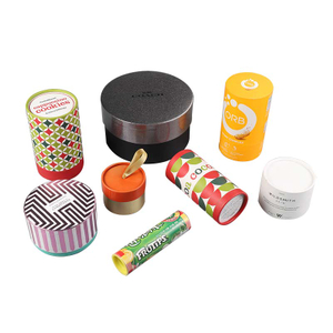 Custom Food Packaging Cylinder Boutique Box