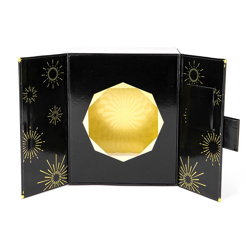 Customized Black Parfume Paper Box Packaging